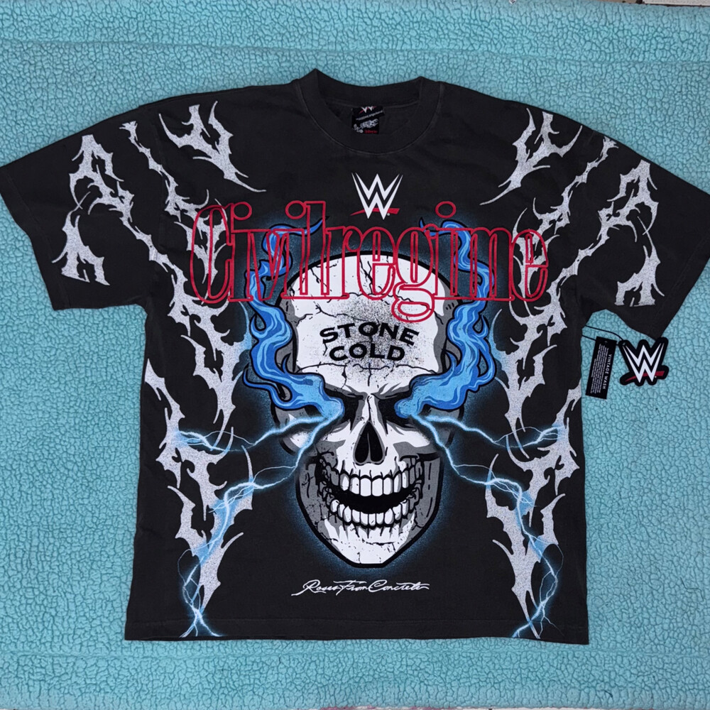 Civil Regime x WWE Stone Cold Steve Austin y2k Size Large